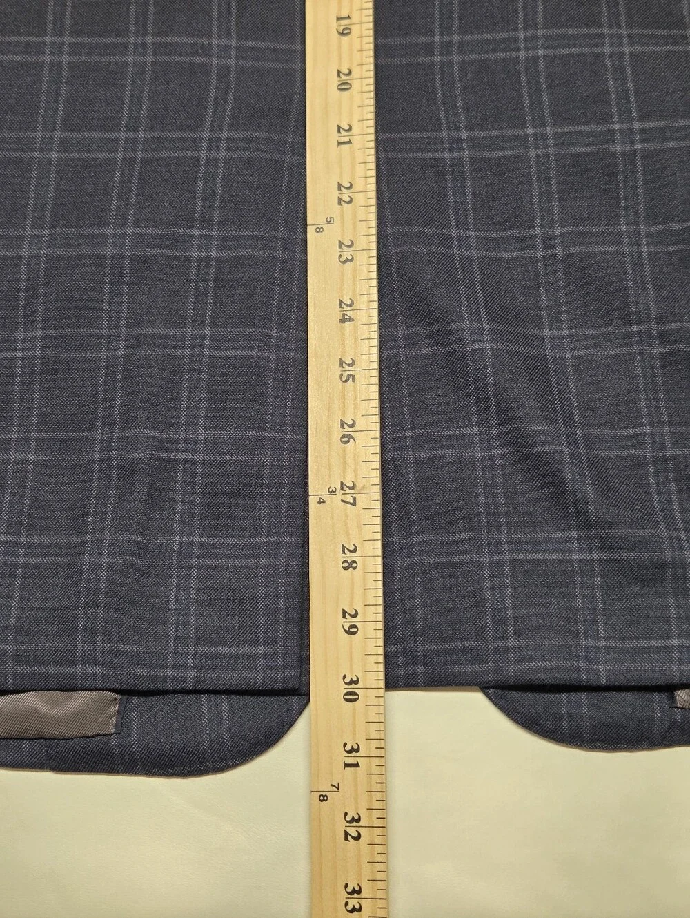 Brooks Brothers 1818 Fitzgerald Navy Windowpane Silk Wool Sport Coat 41R